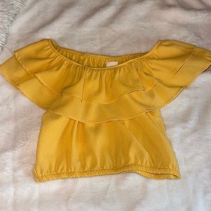 Yellow top, never worn